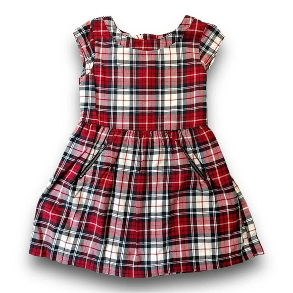 GAP | Plaid Zip-Pocket Dress (S) ♥️ - Picture 1 of 8